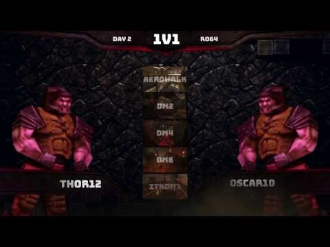 QHLAN 2017 - 12-year-old Thor battles his 10-year-old littlebrother Oscar 1on1 on map Aerowalk