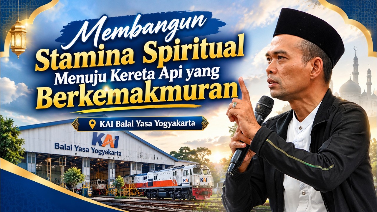 Membangun Stamina Spiritual Menuju Kereta Api yang Berkemakmuran | Ustadz Abdul Somad