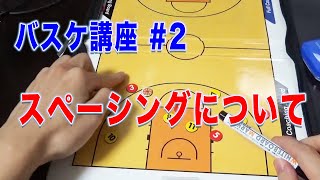 バスケ講座#2:オフボール時で最も大事な動き「スペーシング」について