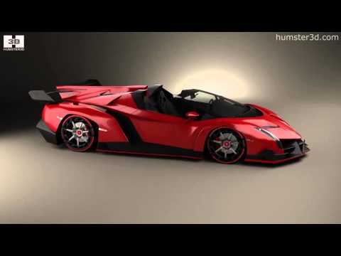 Lamborghini Veneno Roadster 2016 3D model by 3DModels.org