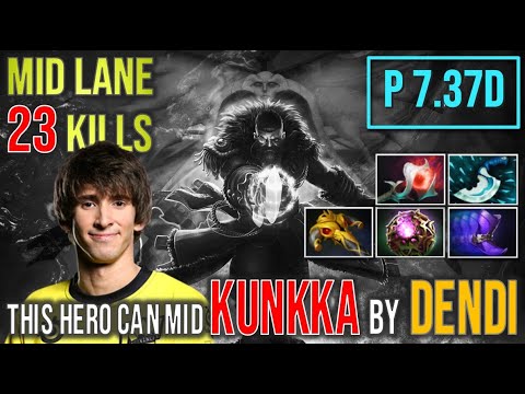 8002392733 Dendi Mid Kunkka 23 Kills #gameplay4k #patch737d #fullgame #dota2