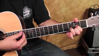 Easy Acoustic Guitar Songs - Tesla Style Chord Progression - inspired by