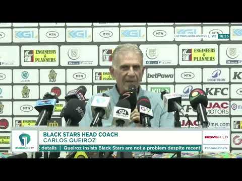 Carlos Queiroz Declines to Reveal Details of Black Stars Contract