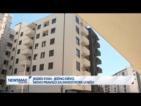 Nicale zgrade umesto drveća: Grad Niš odlučio - ko zida, mora da posadi po jedno drvo za svaki stan