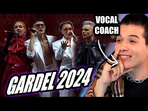 MIRANDA!, CA7RIEL, PACO AMOROSO - GARDEL 2024 | Vocal Coach Reaction | Ema Arias