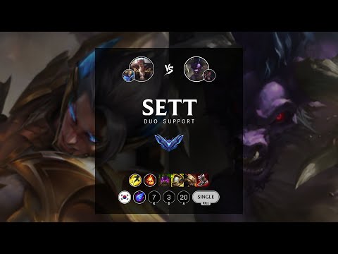Sett Support vs Alistar - KR Diamond Patch 12.6