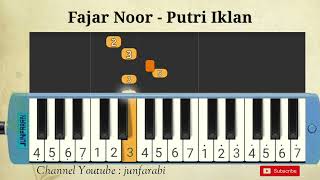 Download lagu Fajar Noor - Putri Iklan | pianika tutorial mp3 Download lagu Fajar Noor - Putri Iklan | pianika tutorial mp3