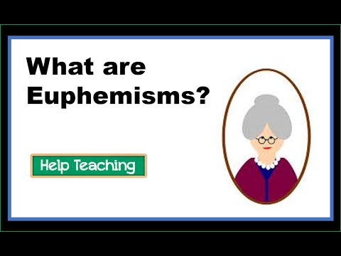 What are Euphemisms? ESL Figurative Language Lesson