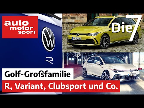 Die Golf-Familie wächst: R, Variant und Alltrack gehen an den Start | auto motor und sport