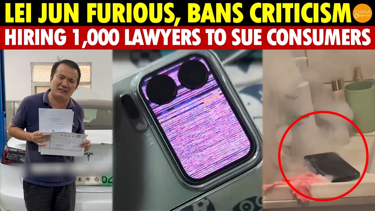 Lei Jun’s Fury: Xiaomi Bans Criticism! Hiring 1,000 Lawyers to Sue Consumers Over Faulty Xiaomi 17