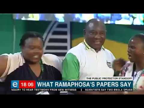 What Ramaphosa's papers say