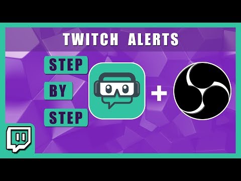 How to setup twitch alerts | OBS studio & Streamlabs | Step by Step