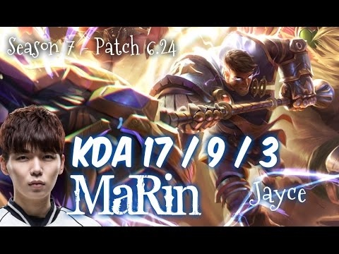 MaRin JAYCE vs KENNEN Top - Patch 6.24 KR Ranked
