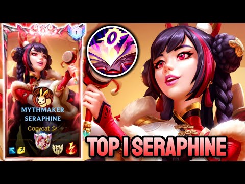 WILD RIFT SERAPHINE - TOP 1 SERAPHINE GAMEPLAY - GRANDMASTER RANKED