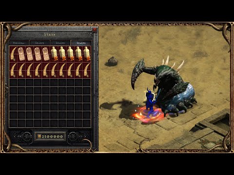 Identifying 20 Torches in Single player Diablo 2 Resurrected