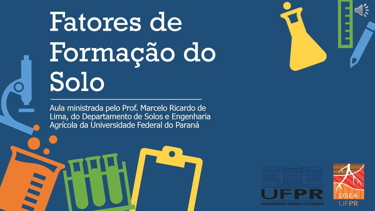 Fatores de Formação do Solo