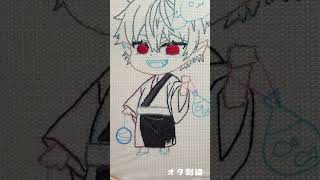 浴衣な葛葉くんを刺繍しました
