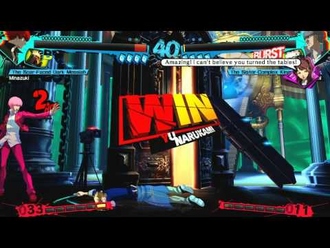 Yoru (Minazuki) vs. Crucial (Yu) | Grand Finals | P4AU Shackbats #2 1/25/2015