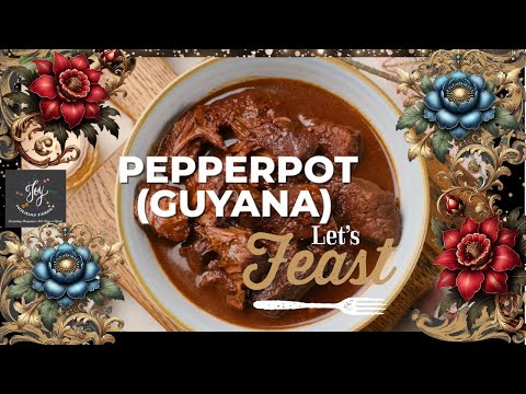 🍲 How to Make Pepperpot 🥘 | Guyana’s Rich Christmas Stew 🎄