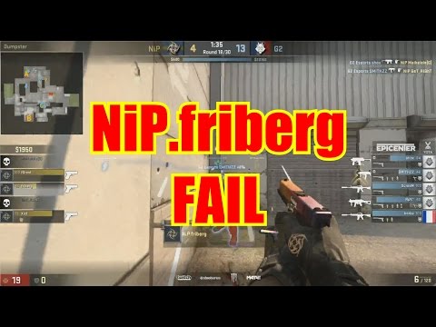 NiP.friberg FAIL vs G2 @ EPICENTER: Moscow