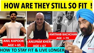 How to Live Longer & Stay FIT & Healthy after age 60 Like Amitabh bachan, Anupam kher | Dr.Education