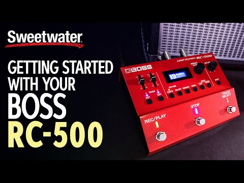 Boss RC-500 Loop Station Compact Phrase Recorder Pedal | Sweetwater