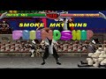 Mortal Kombat Anthology MK1 Smoke Playthrough