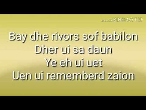 Pronunciación de RIOS DE BABILONIA