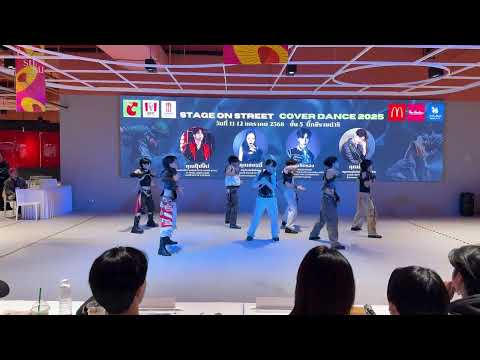 🥈EZ boyZ cover BADVILLAIN - BADVILLAIN @BIG C RAJDAMRI COVER DANCE 2025