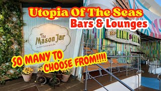 Utopia of the Seas/Bars and Lounges Tour/Nov 2025 What I enjoyed the most?????