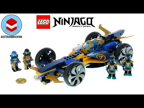 Vidéo LEGO Ninjago 71752 : Le bolide ninja sous-marin