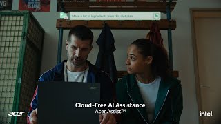 Acer Effortless Multitasking and AI-Assisted Productivity 