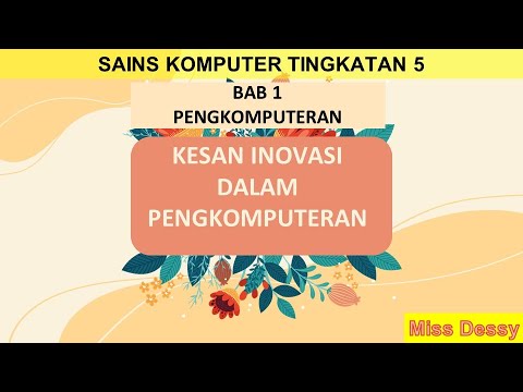 1.1.1 KESAN INOVASI DALAM PENGKOMPUTERAN
