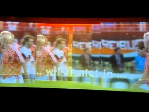 Voetbal Experience EK 1988 Nederland - Duitsland halve finale