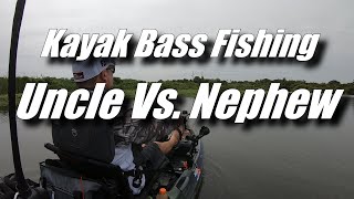 Uncle vs Nephew Kayak Bass Fishing