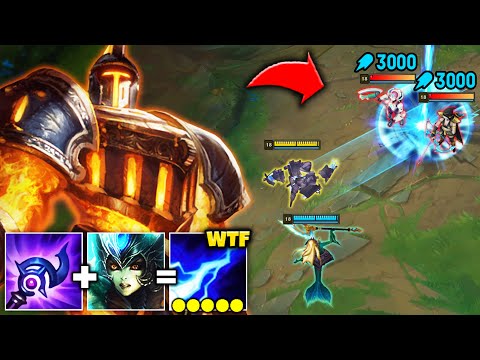 Xerath but all my spells deal DOUBLE damage (NAMI FUNNEL IS CRACKED)