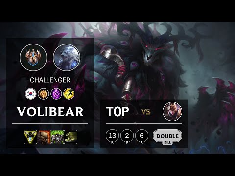 Volibear Top vs Quinn - KR Challenger Patch 10.19