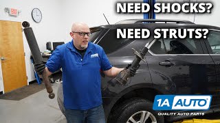 Your car or truck is bouncing while driving? Simple steps to evaluate shocks and struts.