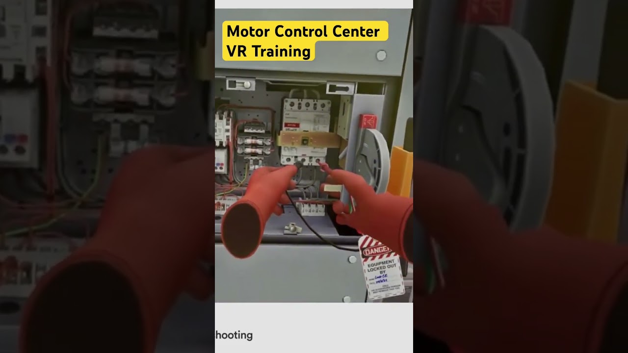 VR Training: Motor Control Center | Meta Quest #metaquest #virtualreality #technology  #vr #xr