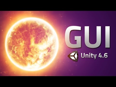 UI Introduction - Simple Menu - Unity 4.6 Tutorial Video