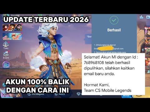 100% ACCOUNT RETURN!! LATEST UPDATE 2026 HOW TO RESTORE A HACKED ML ACCOUNT | MLBB