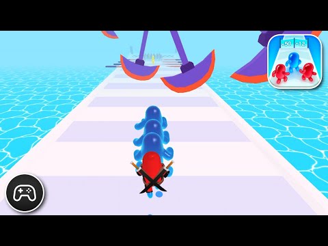 Join Blob Clash 3D - Gameplay Walkthrough Part 2 - Basic Game Level 13-19 (iOS, Android)