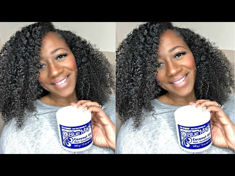 BLUE MAGIC HAIR GREASE ON NATURAL HAIR? COCONUT OIL...