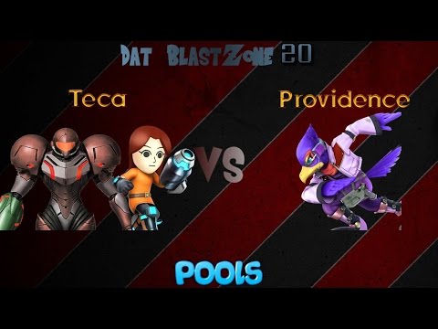 DBZ20 Pools Teca (Mii Gunner/Samus) Vs Providence (Falco)
