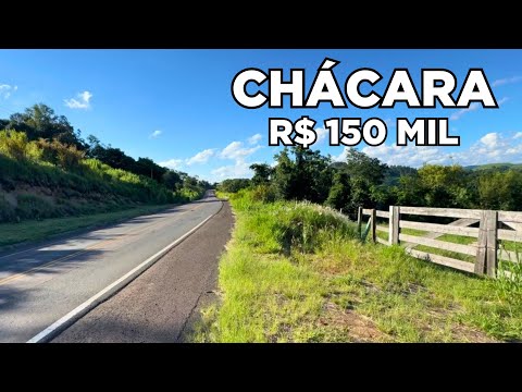 CHÁCARA A VENDA PÉ NO ASFALTO EM SANTA CATARINA 2 HECTARES R$150MIL