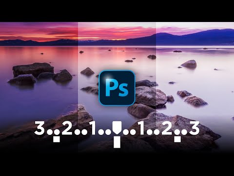 How to Exposure Bracket to Capture INCREDIBLE Detail in Your Photos Using Photoshop #2MinuteTutorial