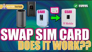 ✅Can You Swap SIM Cards On T-Mobile 5G Home Internet - Upgrade to G5AR Gateway?