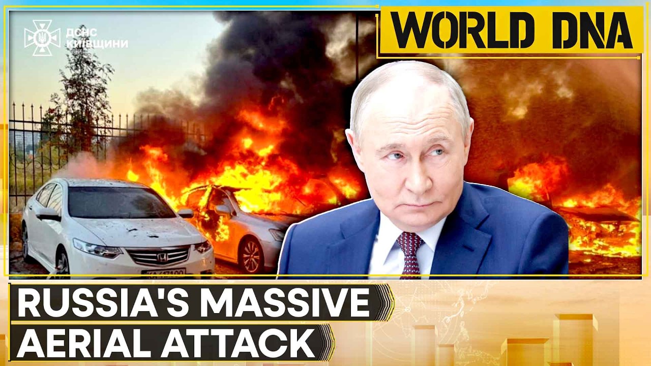 Ukraine Under Fire: Russia Launches Massive Drone & Missile Strikes on Odesa & Central Ukraine |WION
