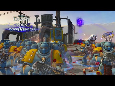 Grey Knights & Space Wolves vs Thousand Sons ! - Unification Mod | WH 40k: Dawn of War - Soulstorm