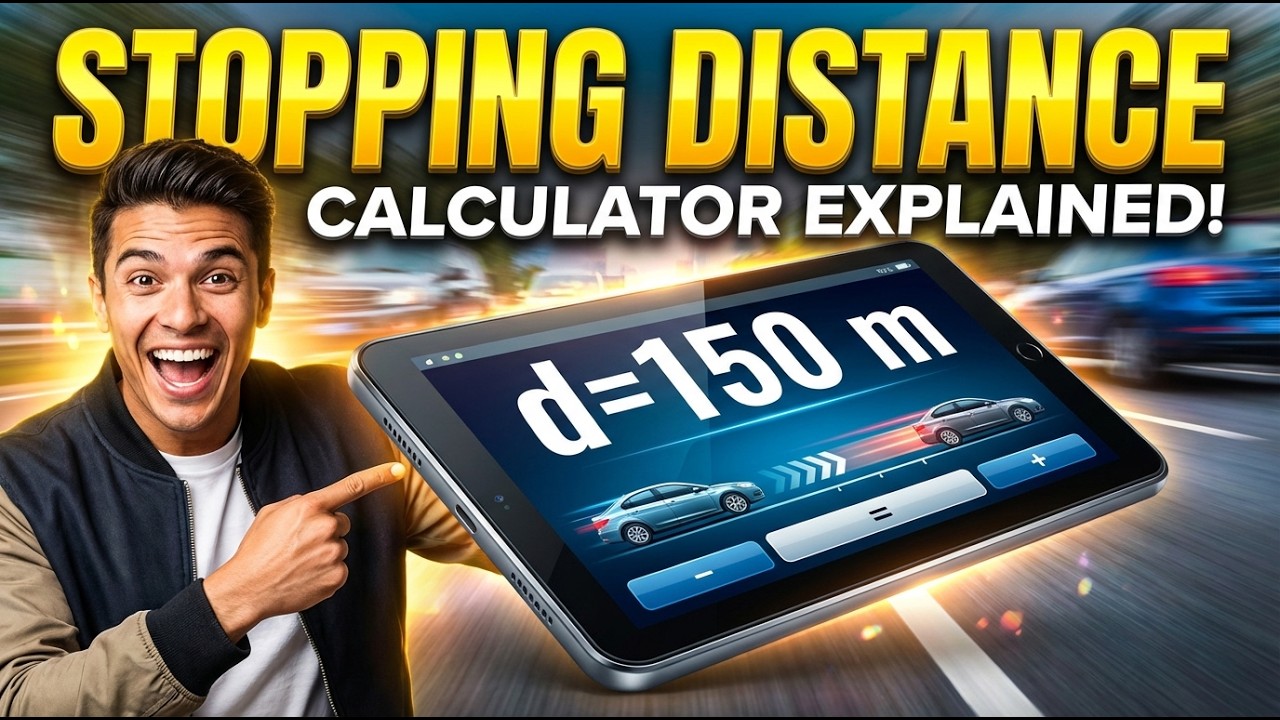 Stopping Distance Calculator
